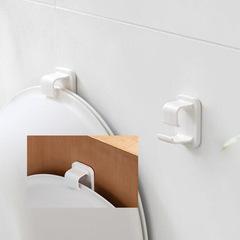 Wall-mounted washbasin hook without punching bathroom kitchen household washbasin storage shelf washbasin hanger