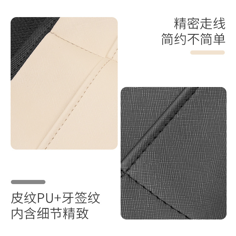 Bolsa de almacenamiento del asiento trasero del coche bolsa de almacenamiento multifuncional de cuero del coche caja de almacenamiento del coche bolsa de almacenamiento trasera de la silla