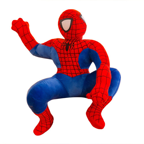 Avengers plush toy hero Captain America rag doll Thor Spider-Man birthday gift for girls