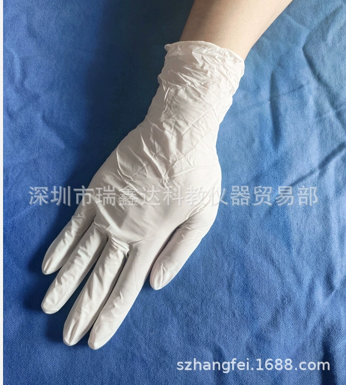 Нитриловые перчатки 9inch утолщенные, 100 шт./кор., одноразовые перчатки, лабораторные резиновые перчатки