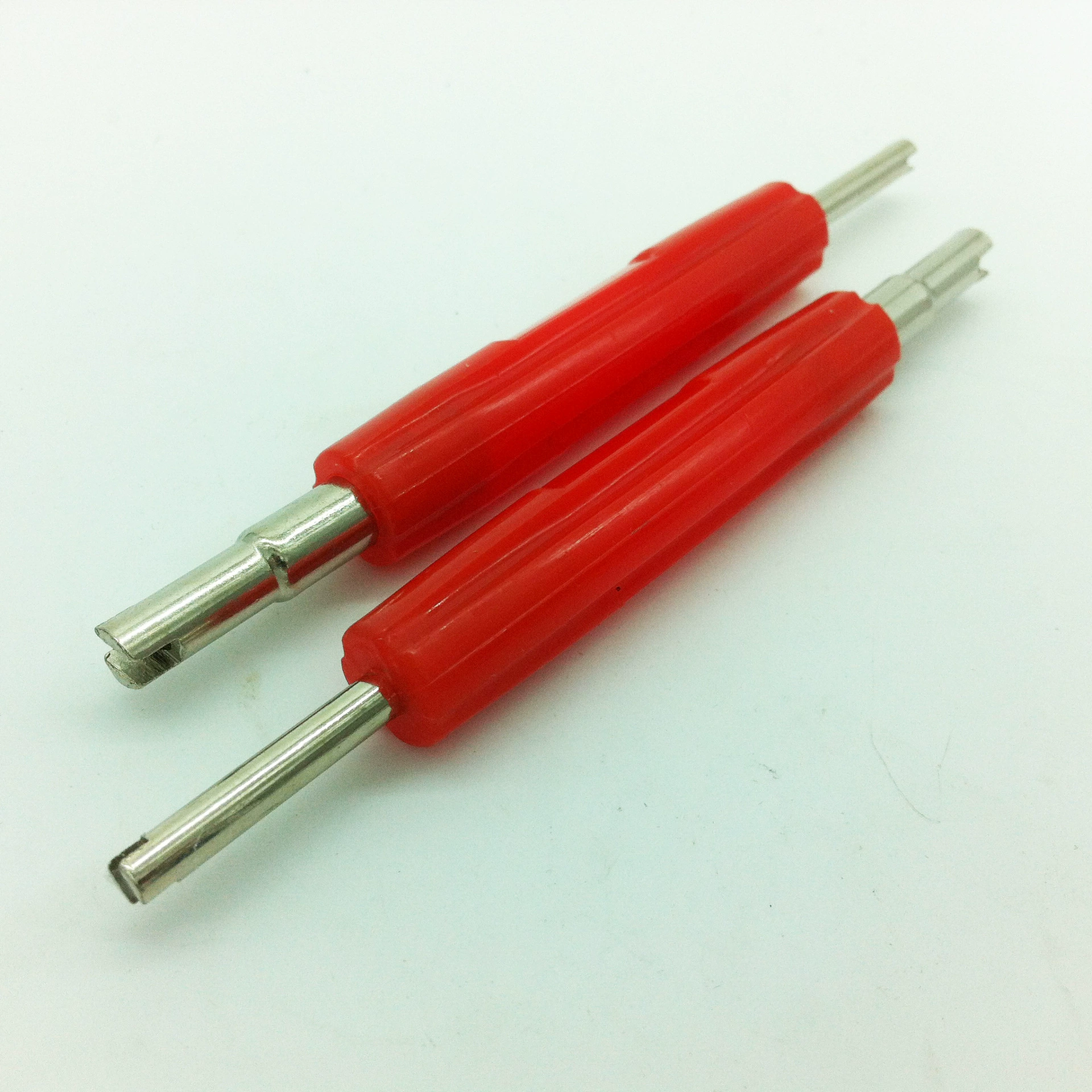 Двуглавый ключ для сердечника клапана, автомобильная отвертка для сердечника клапана с нулевой посадкой, ключ для сердечника клапана кондиционирования воздуха