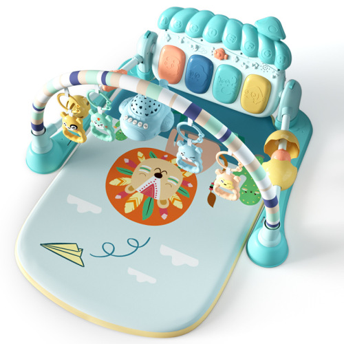 Pedal piano newborn baby toy fitness stand 0-1 year old baby 3-6-12 months educational early education boys and girls