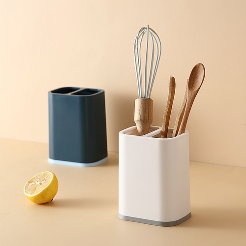 Nordic style drying chopstick holder shelf simple household chopstick tube kitchen storage box chopstick storage box 