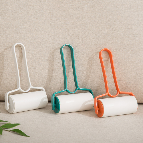 Household clothes lint sticker can be hand-teared dust paper roller brush stick lint roller pet hair roller paper lint stick stick