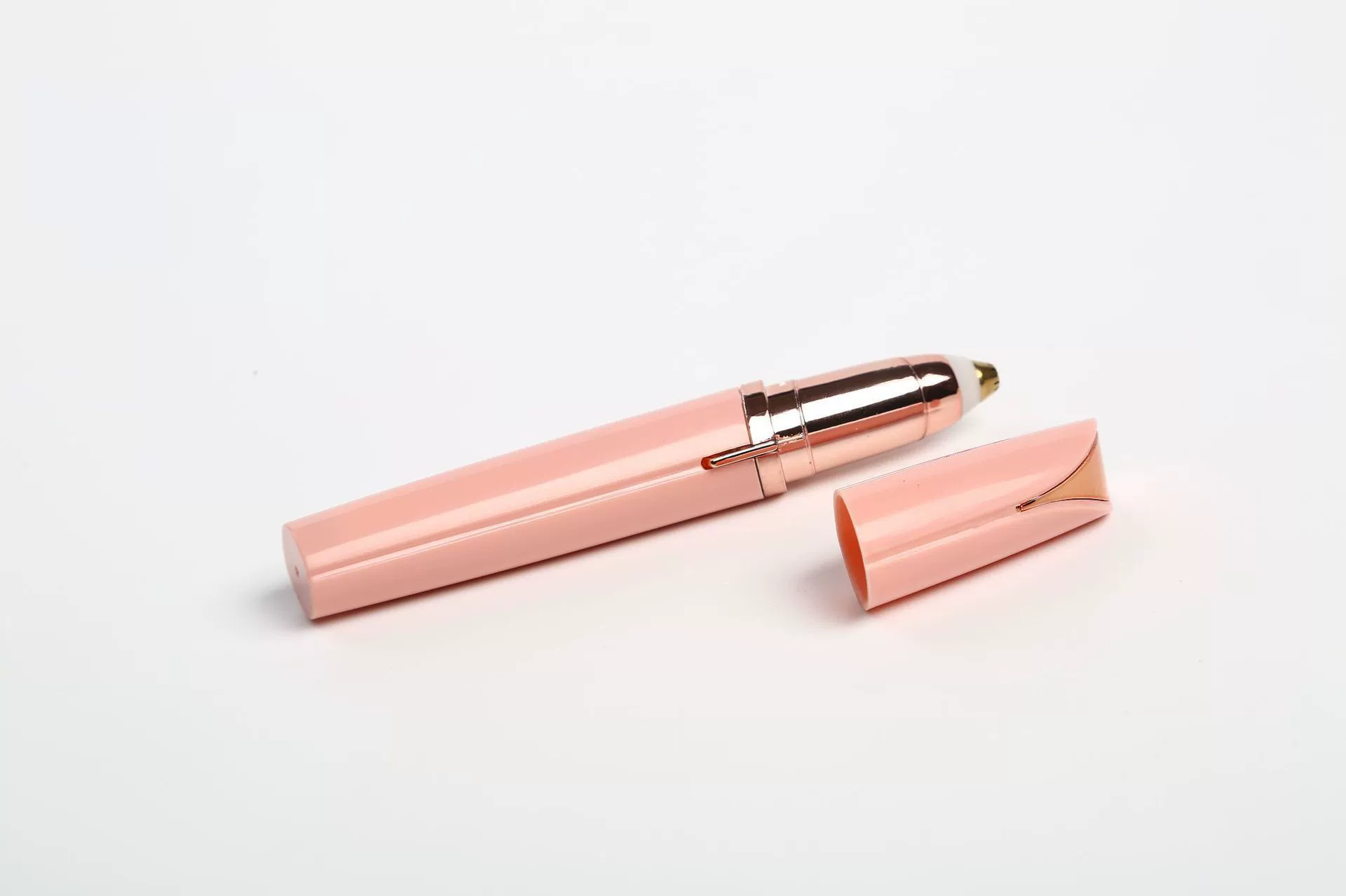 Electric eyebrow trimmer, automatic compact pen, battery or USB rechargeable, multiple colors