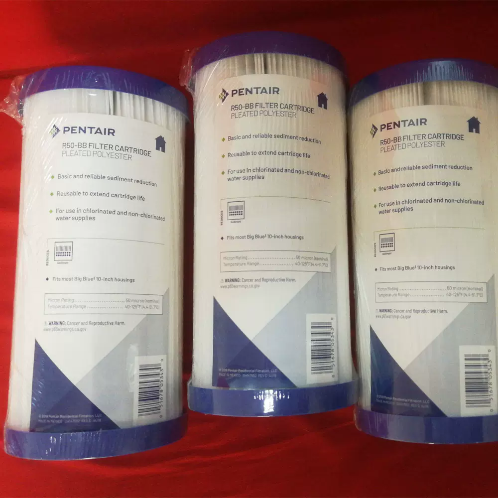 PENTEK游泳池滤芯折叠滤芯 冷水机滤芯滨特尔PENTAIR滤芯R50-BB