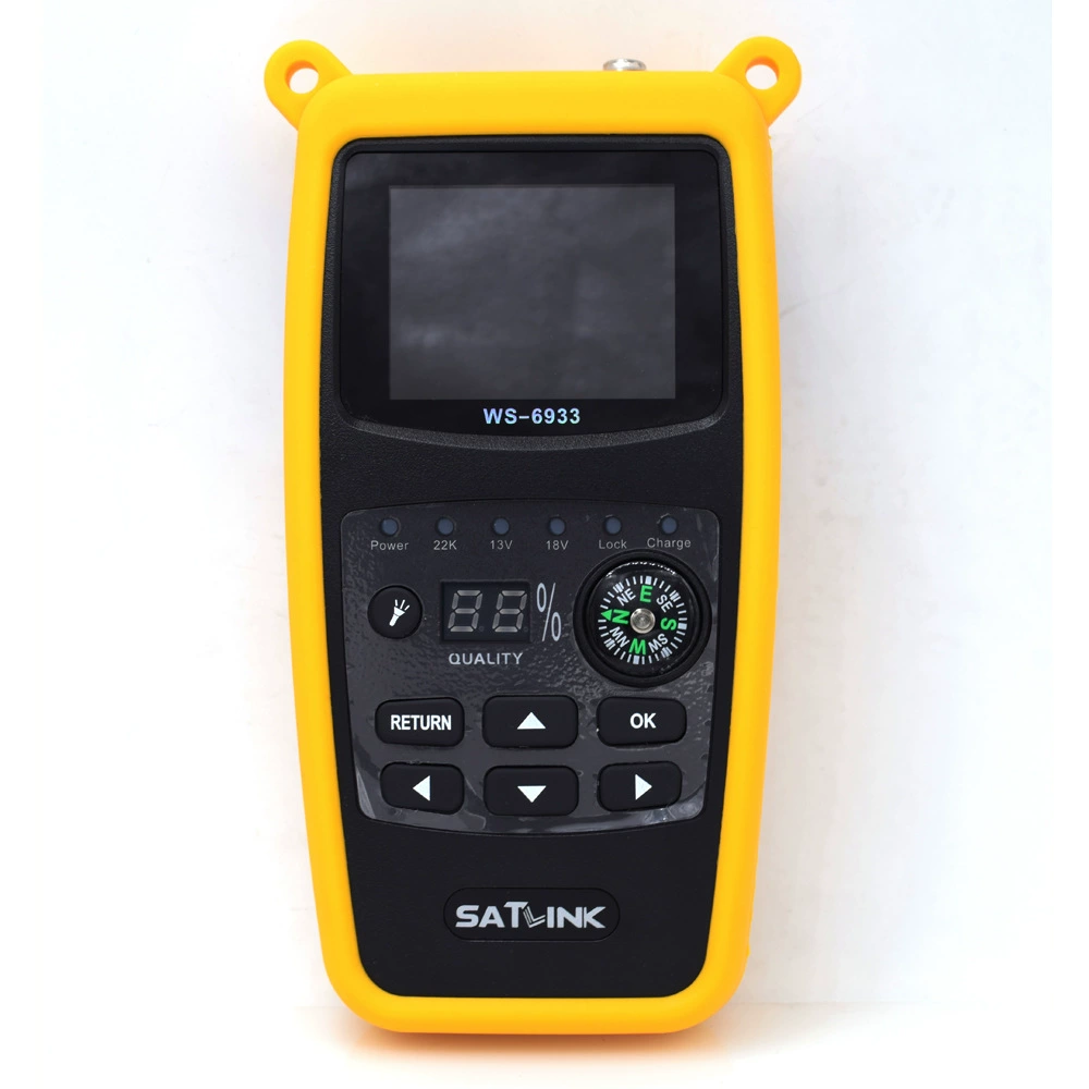 SATLINK WS-6933 DVB-S2 Звездный искатель WS6933 инструмент для настройки звезд поддерживает фонарик с компасом