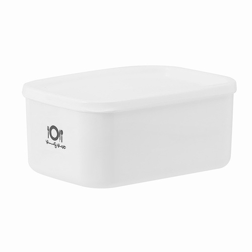 Plastic refrigerator crisper lunch box rectangular food storage box student microwaveable lunch box