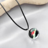 Pendant, starry sky, necklace suitable for men and women for elementary school students for beloved, new collection, Korean style, creative gift