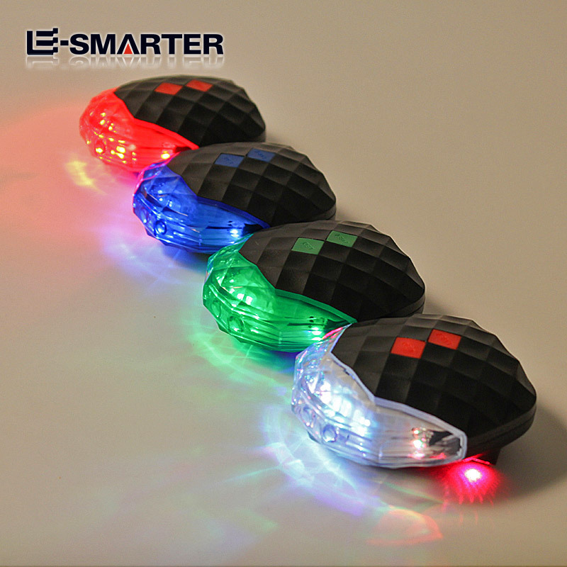 Láser de bicicleta luz trasera luz de la bicicleta luz trasera de advertencia de seguridad equipo de luz de montar en bicicleta de montaña [5LED]