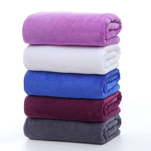 Ultra-fine Fiber Car Wash Towel Large Car-Specific Cleaning Cloth Thick Absorbent Non-Fall Hair Embroidered Logo