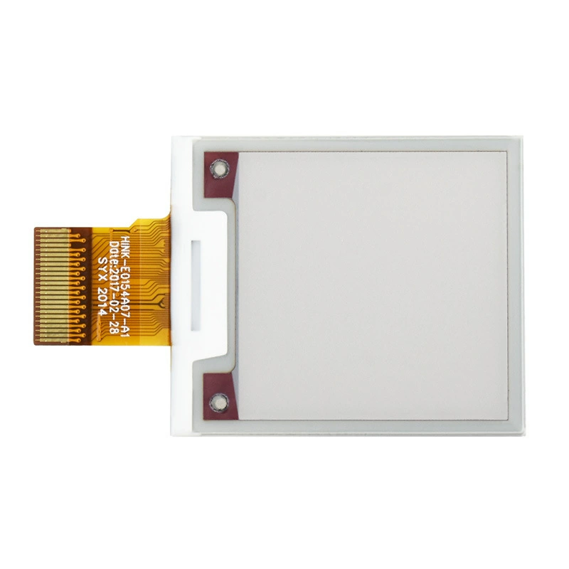 Модуль электронного бумажного дисплея micro: Raspberry Pi 4, 1.54 дюйма, тип B, незастеклённый экран, красно‑чёрно‑белая гамма