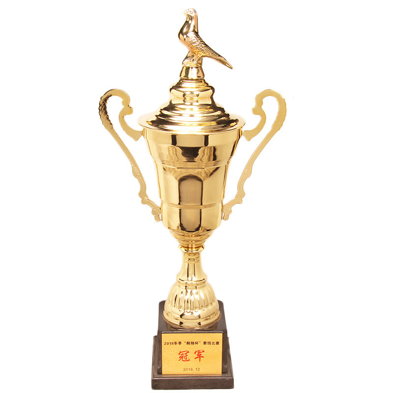 Trofeo transfronterizo de metal con forma de paloma, premio de competición, premio empresarial con forma de paloma, premio conmemorativo.