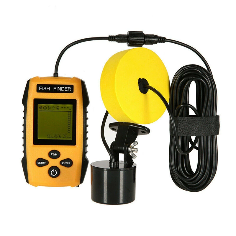 Сонар беспроводной эхолот визуальный HD детектор рыбы рыболовный эхолот завод прямые поставки