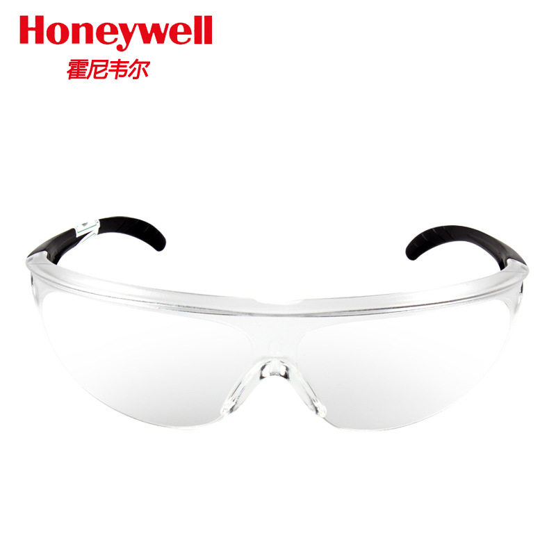 霍尼韦尔1005985透明运动款防雾防冲击防刮防风沙护目镜骑行 男女