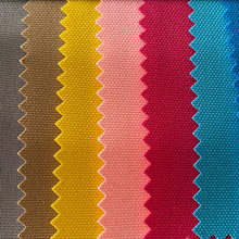 跨境现货供应涤纶RPET可再生牛津布 箱包沙发布料 斜纹色织牛津布