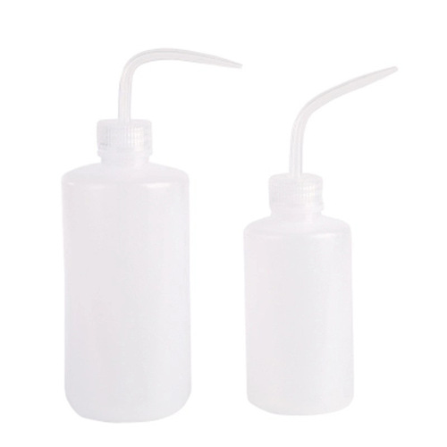 250ml 500ml 1000ml cleaning bottle, graduated bent nozzle bottle, bent head washing bottle, succulent watering pot 