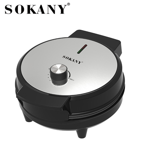 Cross-border SOKANY505 kitchen appliances waffle maker breakfast machine home double-sided baking cake machine