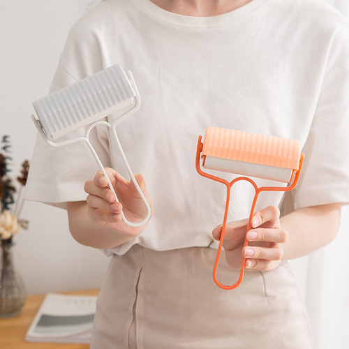 Household clothes lint sticker can be hand-teared dust paper roller brush stick lint roller pet hair roller paper lint stick stick