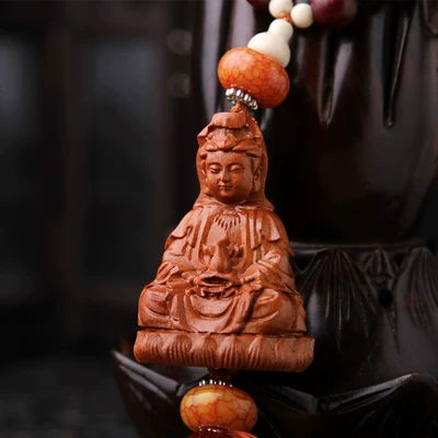 Car hanging sitting lotus Guanyin whole
