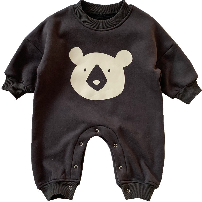 Babykleidung Babykleidung Clip Baumwolle Onesie Herbst und Winter Baby fremde Atmosphäre warme Kletterkleidung Winterkleidung Ausgehkleidung_voghion.com