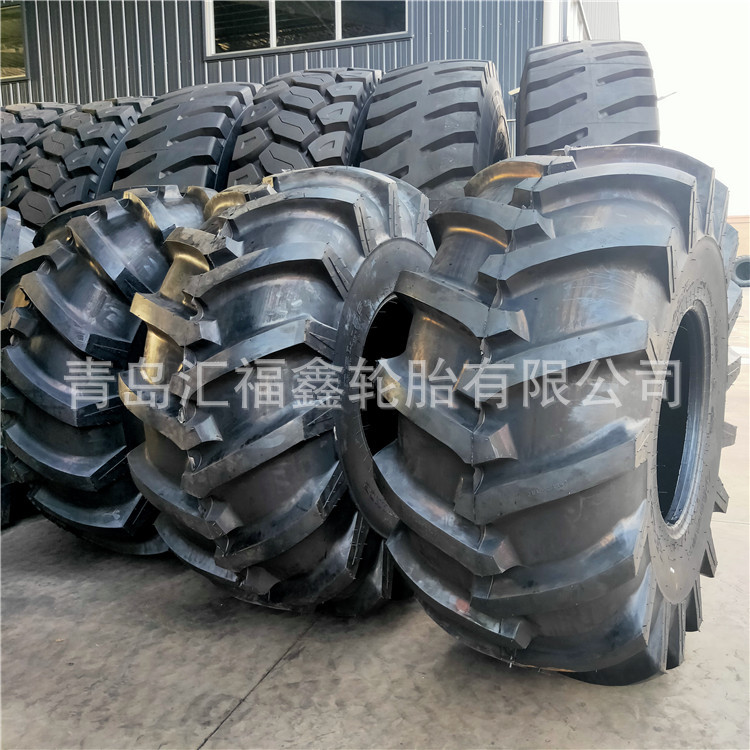 厂价供应伐木机轮胎18.4-34 LS-2耐刺扎真空林业轮胎带钢丝