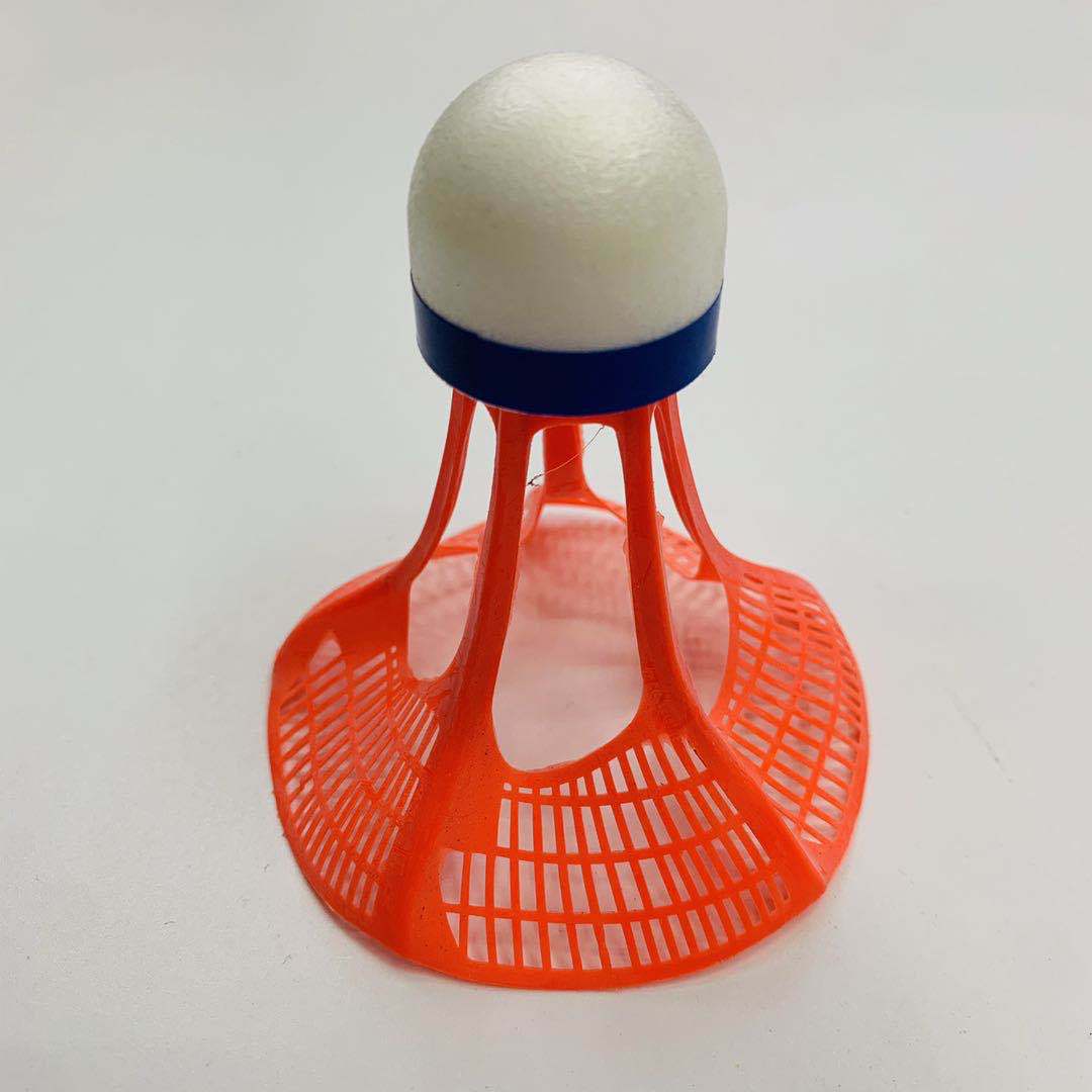 Nuevo a prueba de viento bádminton importado bola cabeza adulto estudiante entrenamiento interior y al aire libre bola 3 paquete a prueba de viento bola