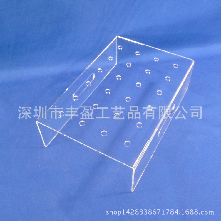 爆款热销24孔亚克力推推乐架子 高透明压克力推推乐架