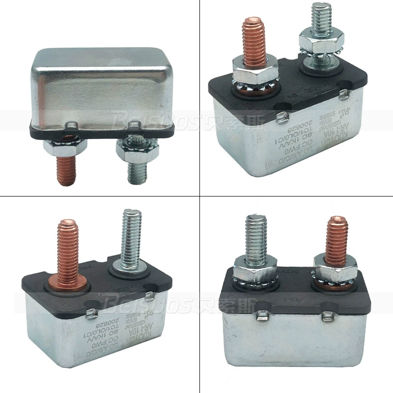 Current overload protector automatic reset power tool circuit breaker new energy vehicle thermal protector metal shell