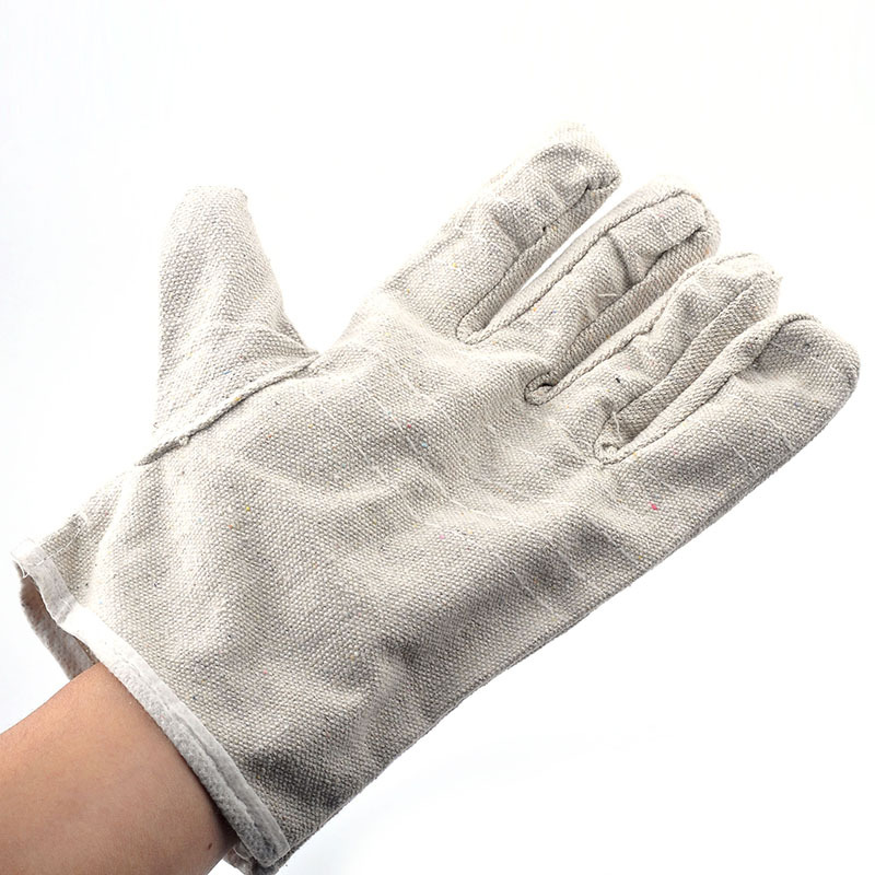 帆布手套耐磨帆布手套防护手套劳保手套