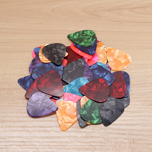 Celluloid pick 0.46 0.71 0.96 1ABS material plucked singing ukulele acoustic guitar accessories