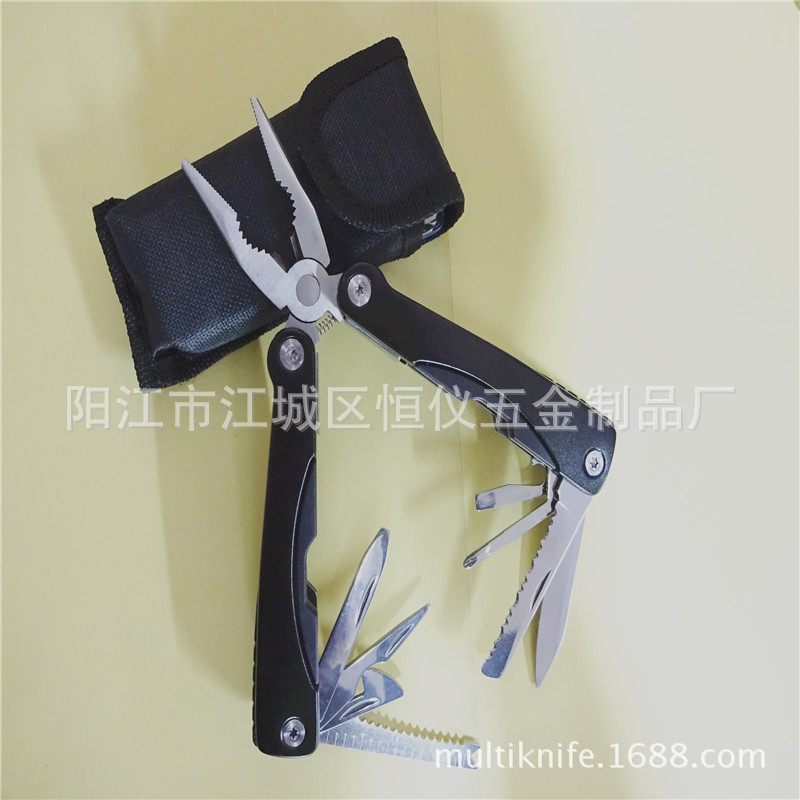 黑色工具钳 汽车折叠钳 中号彩色钳