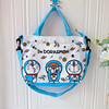 Cartoon cute shoulder bag, linen bag for leisure, one-shoulder bag, cloth bag