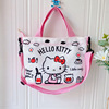 Cartoon cute shoulder bag, linen bag for leisure, one-shoulder bag, cloth bag