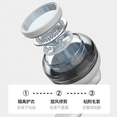Cross-border hair ball trimmer, hair ball removal machine, lithium battery charging, hair ball removal machine, high-power fur ball scraper