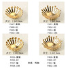 Copper material, hair accessory for bride, stamen, Chinese style