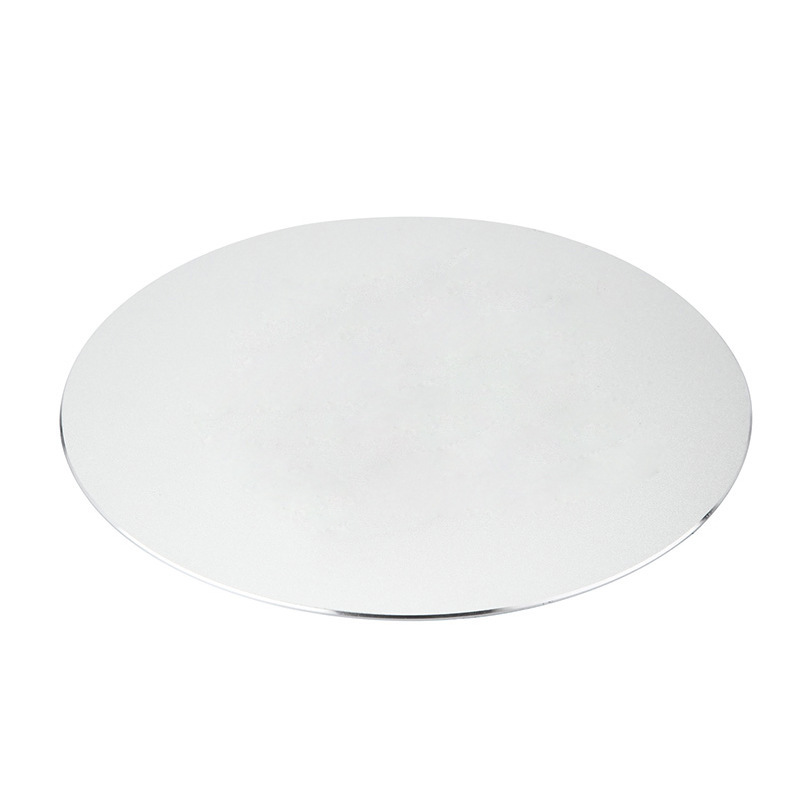 Alfombrilla de ratón de aleación de aluminio alfombrilla de ratón redonda alfombrilla de ratón de metal alfombrilla de ratón