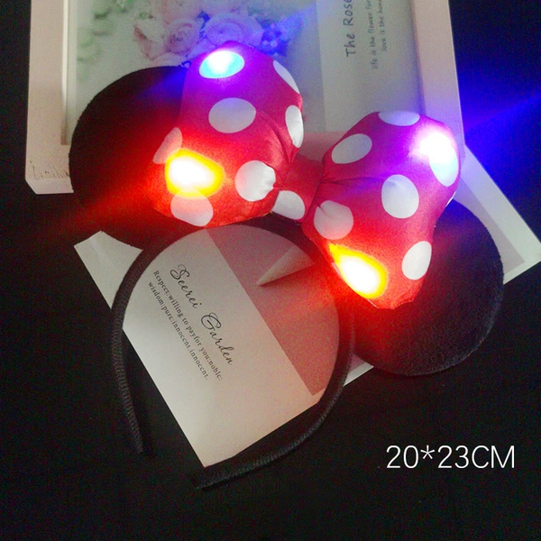 Glowing Minnie red