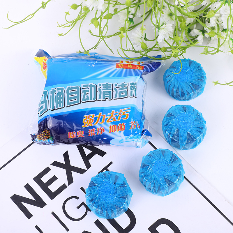 Fuyu Blue Bubble Toilet Cleaner Toilet Cleaning Agent Deodorizer Removes Urine Stains Household Manufacturer in Stock Toilet