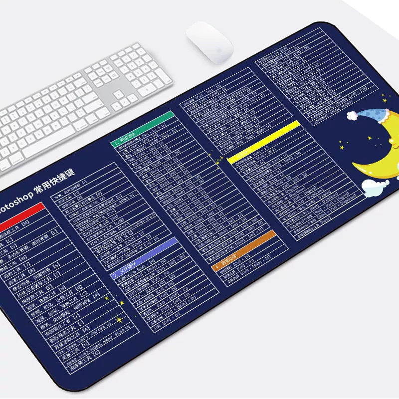 Gaming Mouse Pad — Custom Printed Oversized Desk Mat, Increased Thickness, Multiple Sizes