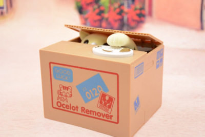 Robar gato alcancía eléctrica robar monedas de los niños alcancía Banco alcancía regalos de comercio exterior adornos regalo creativo