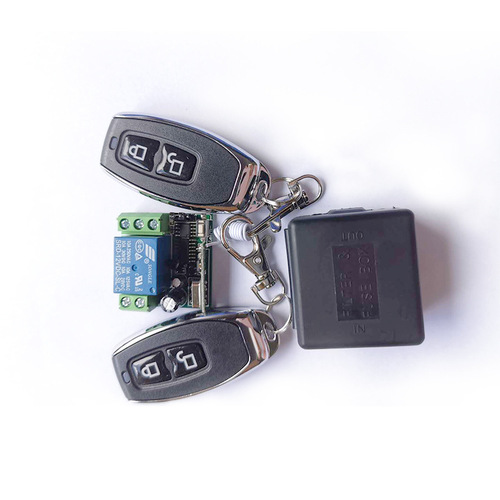 12V wireless remote control switch, single-channel access control remote control switch, high-power intelligent wireless remote control switch