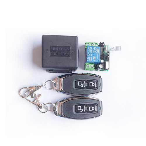 12V wireless remote control switch, single-channel access control remote control switch, high-power intelligent wireless remote control switch