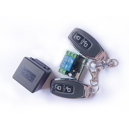 12V wireless remote control switch, single-channel access control remote control switch, high-power intelligent wireless remote control switch