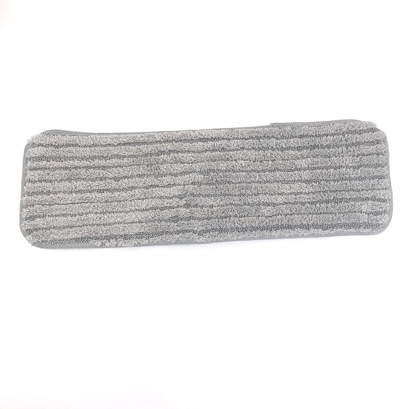 500gsm Gray small braid twisted cloth clip coral fleece floor mop absorbent good stain factory direct sales