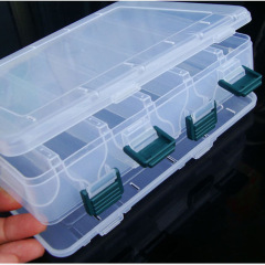 Lure Box 10-Grid 5-Grid Dual-Layer Lure Kit Box Lure Tool Box Fishing Tackle Box Bait Accessories Storage