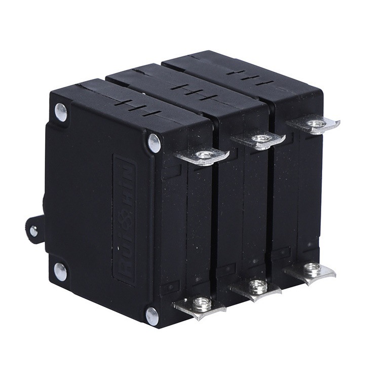 认证液压电磁式断路器电磁空开游艇房车设备用液压式过流保护器