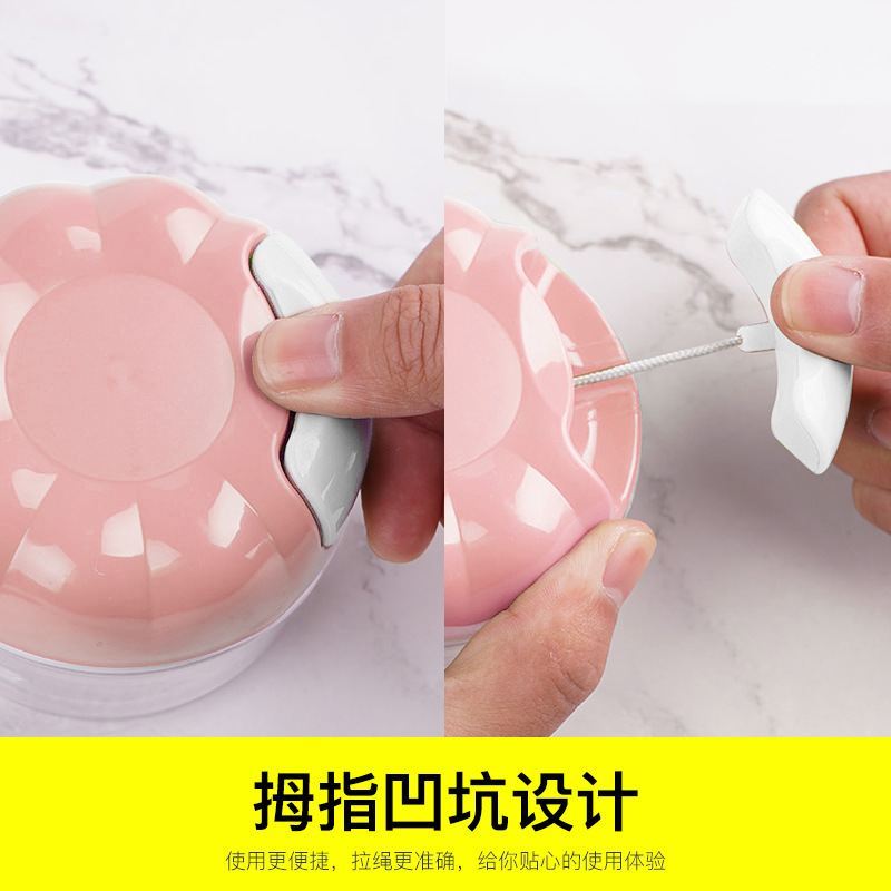 Nuevo mini hogar picado ajo pequeño jengibre picado ajo pimiento corte manual y prensado molinillo de ajo trituradora