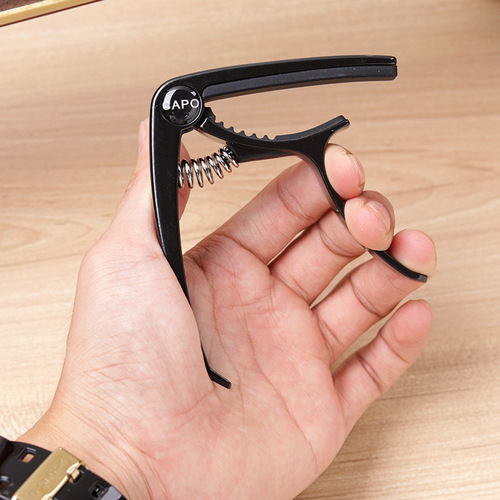Upgraded guitar capo, metal electric guitar capo, color box high-end blister packaging universal guitar accessories