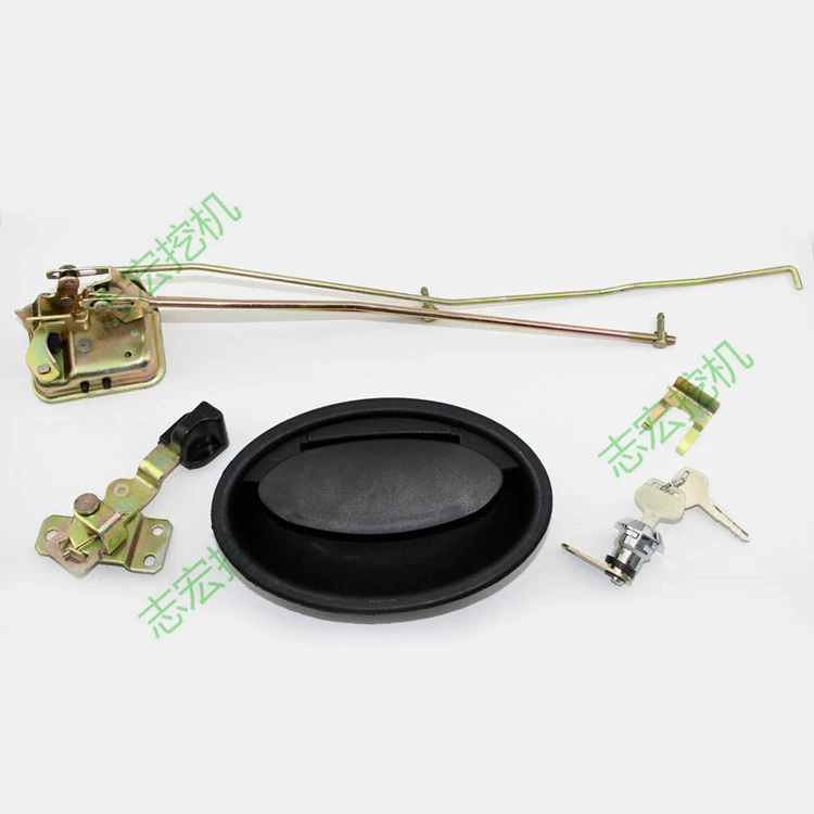 Подходит для экскаватора с крюком Xiaosong PC200-8 замок двери кабины Внутренняя/внешняя ручка блокирующий блок цилиндр замка втулки